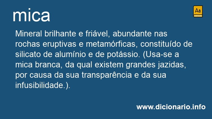 Significado de mica