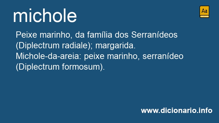 Significado de michole