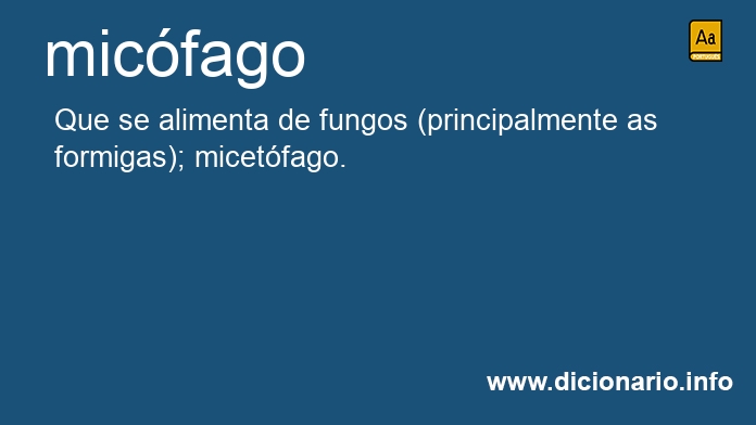 Significado de micfago