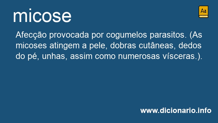 Significado de micoses