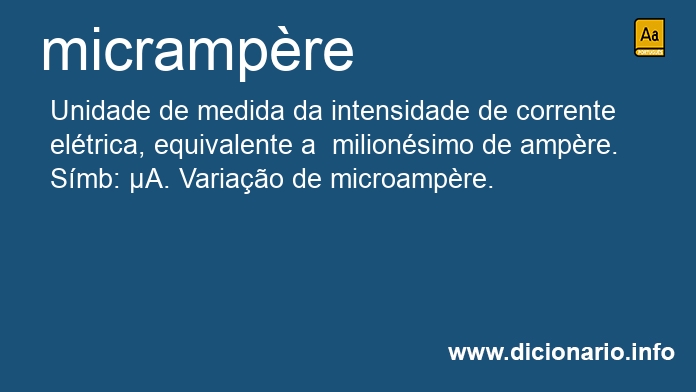 Significado de micrampre