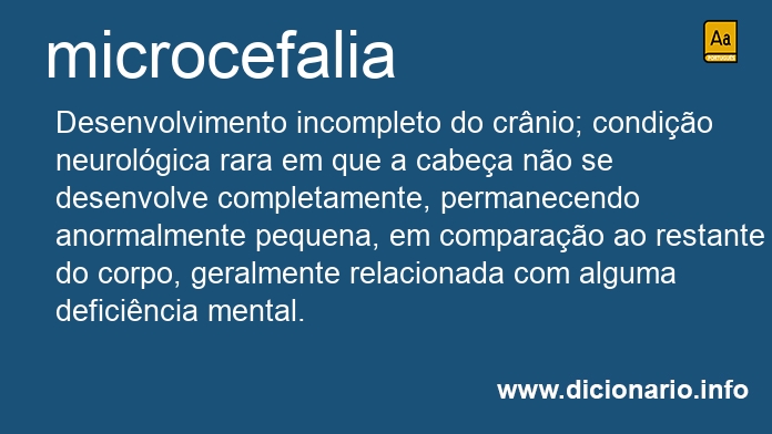 Significado de microcefalia
