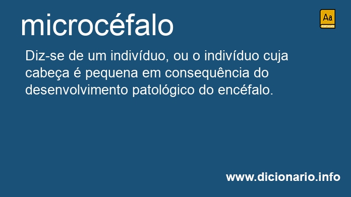 Significado de microcfalo