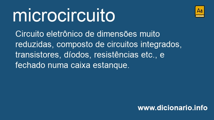 Significado de microcircuito