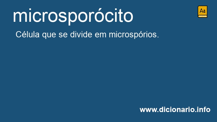 Significado de microsporcito