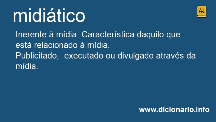 Significado de miditico