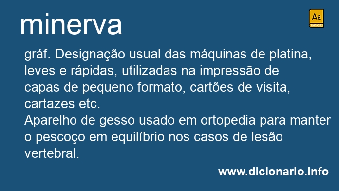 Significado de minerva