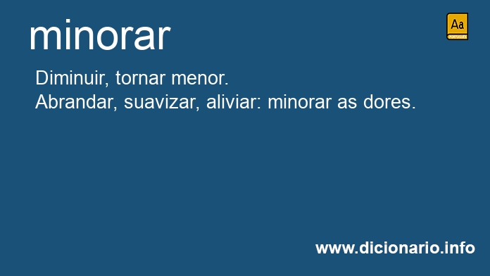 Significado de minora