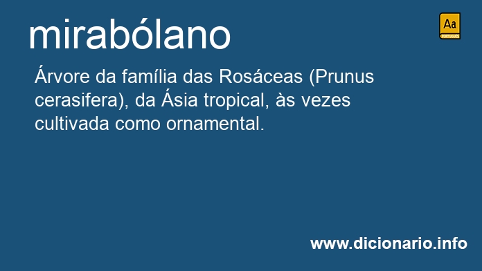 Significado de mirablano
