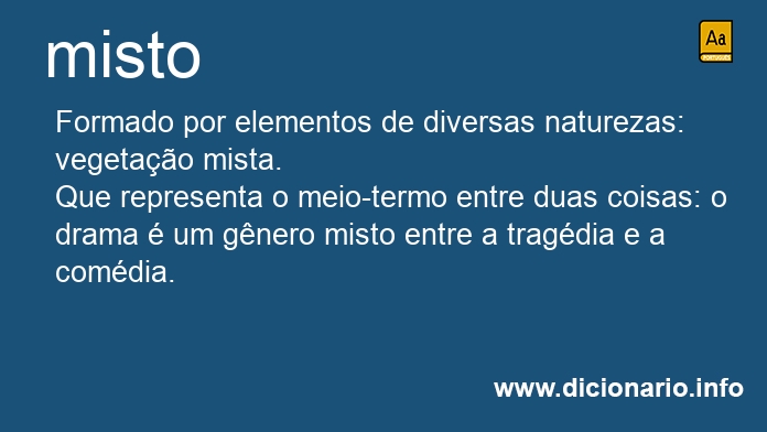 Significado de mistos