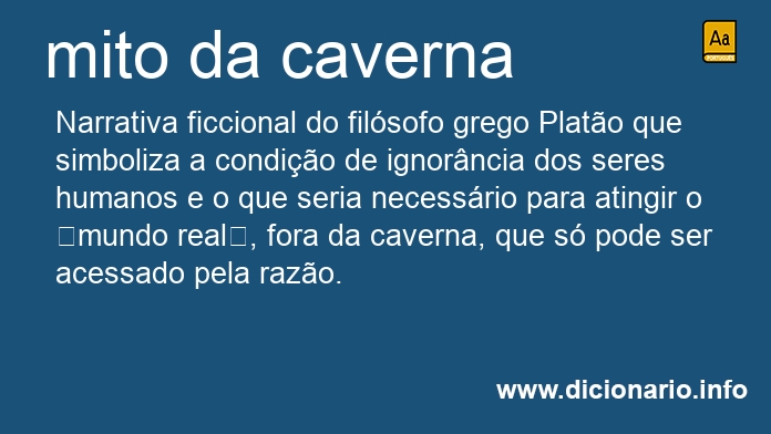 Significado de mito da caverna