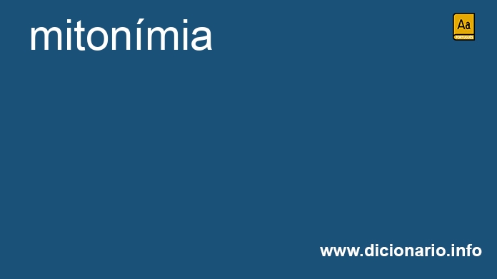 Significado de mitonmia