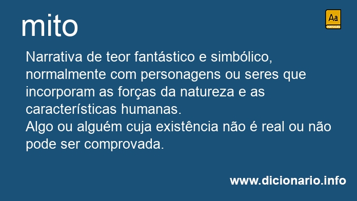 Significado de mitos