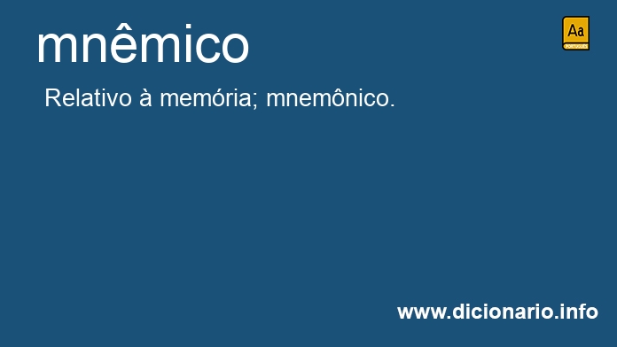 Significado de mnmicos