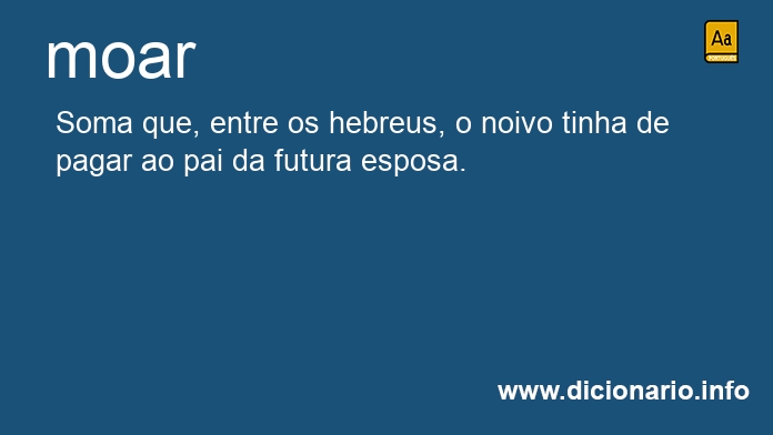 Significado de moar