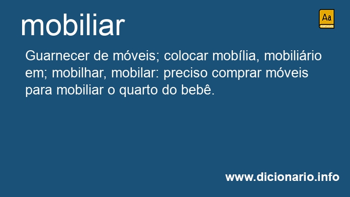 Significado de mobiliai