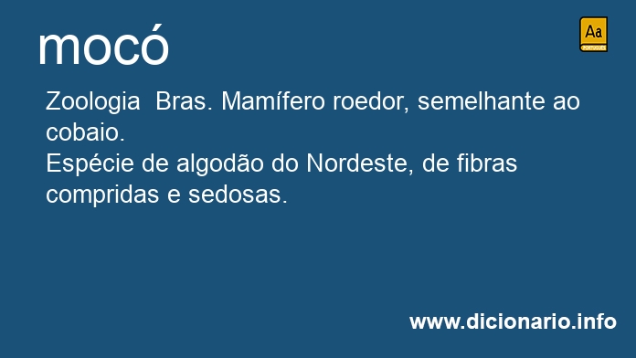 Significado de mocs
