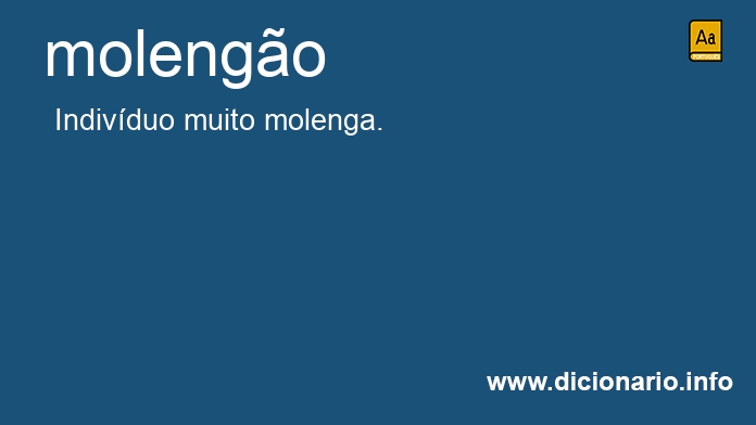 Significado de molenges