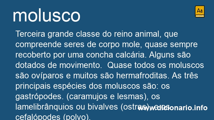 Significado de moluscos