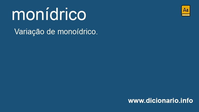 Significado de mondrico