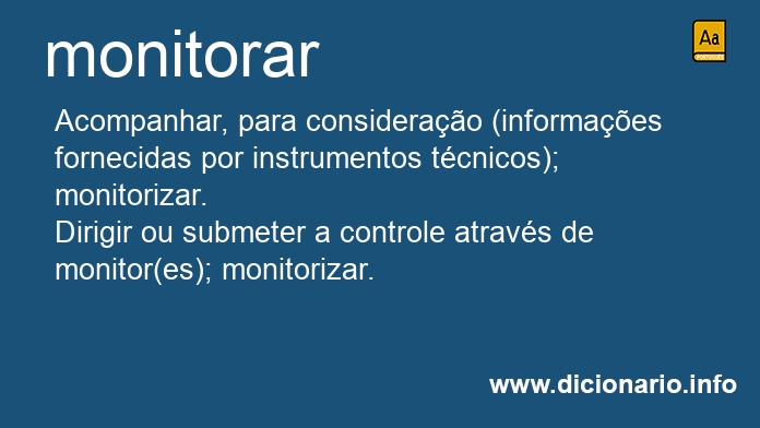 Significado de monitorveis