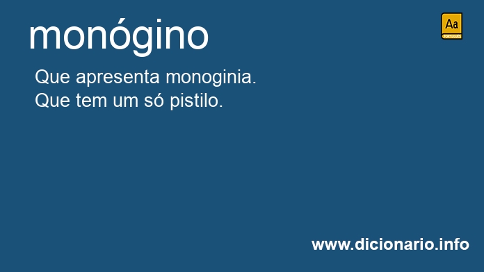 Significado de mongino