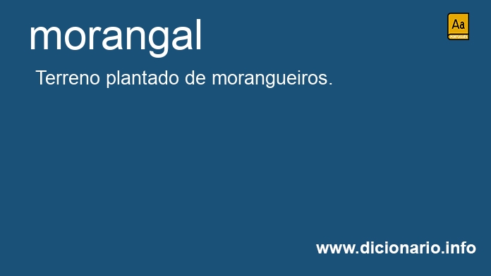 Significado de morangal