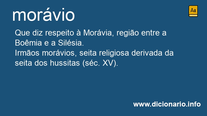 Significado de morvio