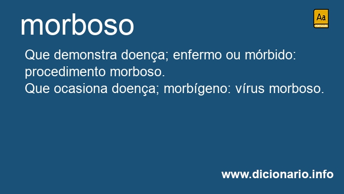 Significado de morbosa