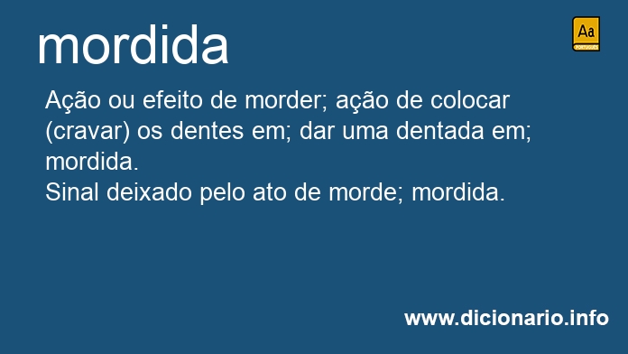 Significado de mordida