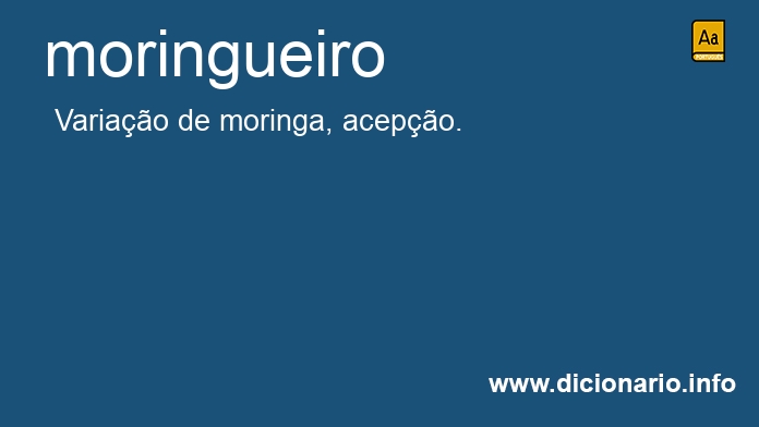 Significado de moringueiro