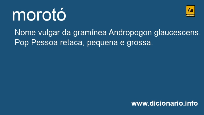 Significado de morots