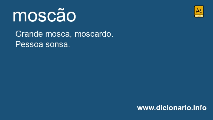 Significado de mosco
