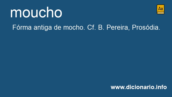 Significado de moucho