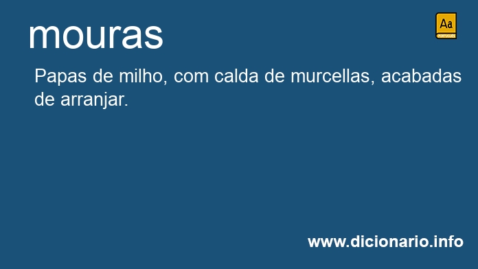 Significado de mouras