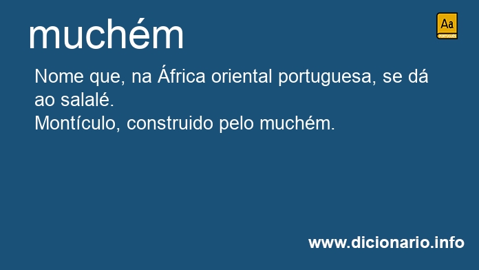 Significado de muchm