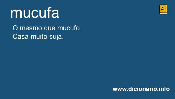 Significado de mucufa