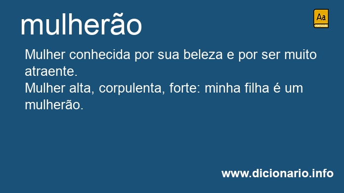 Significado de mulhero