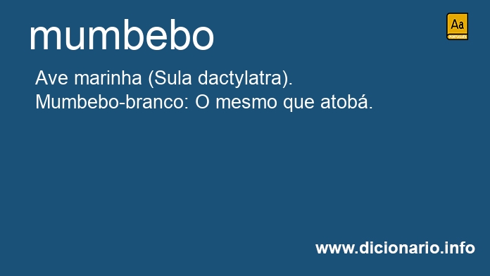 Significado de mumbebo