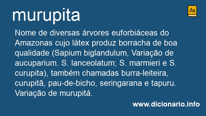 Significado de murupita