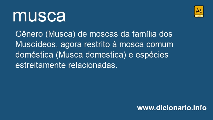 Significado de musca