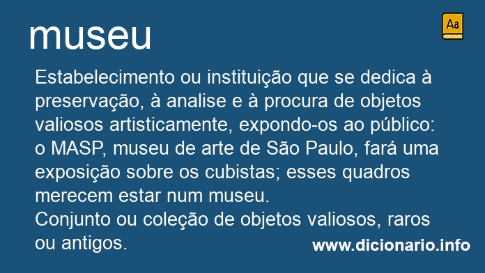 Significado de museu