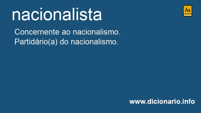 Significado de nacionalistas