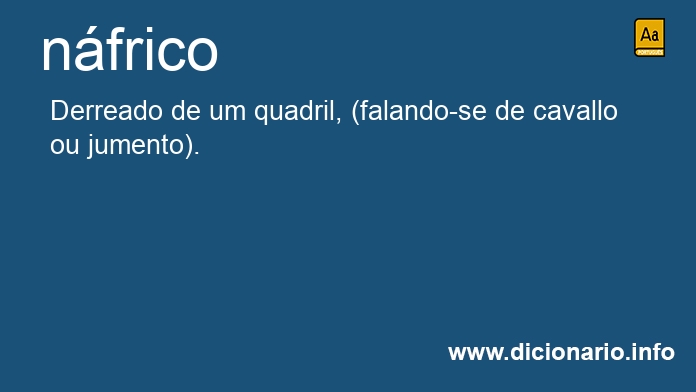 Significado de nfrico