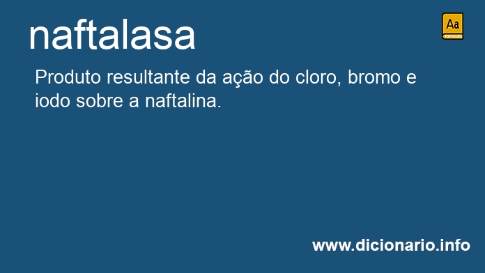 Significado de naftalasa