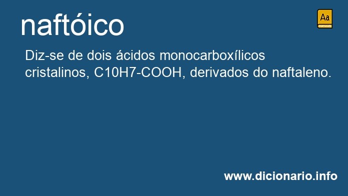 Significado de naftico
