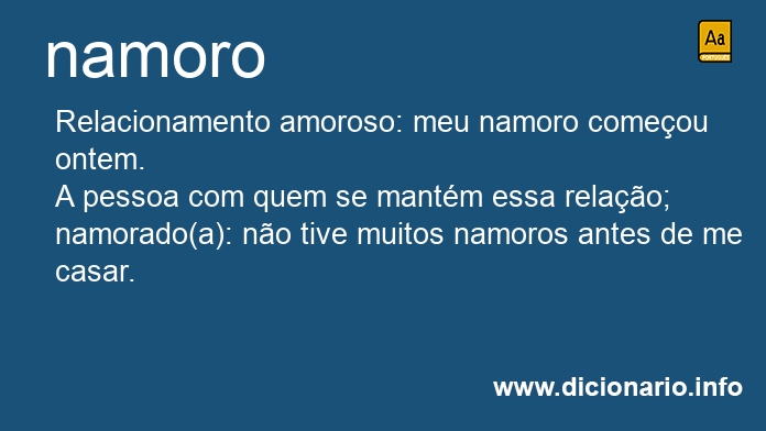 Significado de namoros