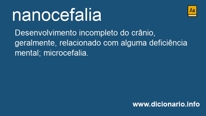 Significado de nanocefalia