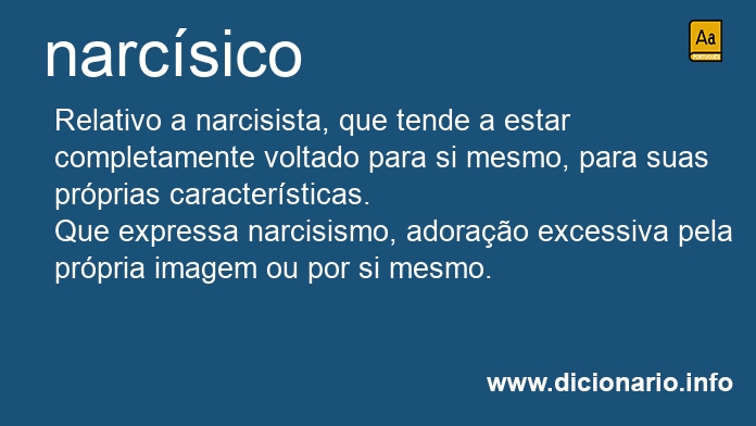 Significado de narcsicos