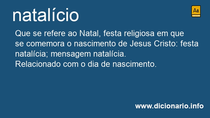 Significado de natalcia